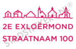 Containersticker 2e-Exloermond - Roze