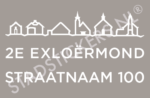 Containersticker 2e-Exloermond - Wit