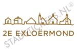 Sticker 2e-exloermond - Goud