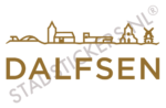 Sticker Dalfsen - Goud