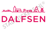 Sticker Dalfsen - Roze