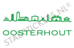 Muursticker Oosterhout - Groen