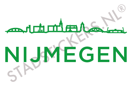 Sticker-Nijmegen-Groen