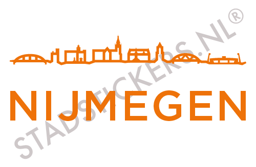 Sticker-Nijmegen-Oranje