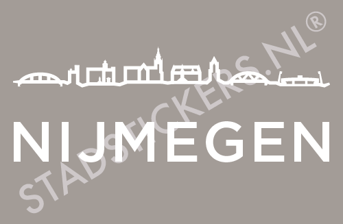 Sticker-Nijmegen-Wit