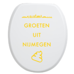Toiletbrilsticker-Nijmegen-Geel