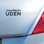 Autosticker Uden