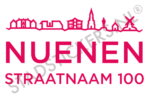 Containersticker Nuenen - Roze