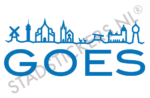 Muursticker Goes - Blauw
