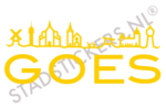Muursticker Goes - Geel