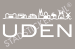 Muursticker Uden - Wit