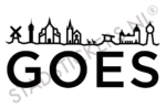 Sticker Goes - Zwart