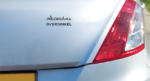 Autosticker - Overdinkel