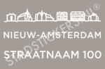 Containersticker - Nieuw-Amsterdam - Afbeelding 3