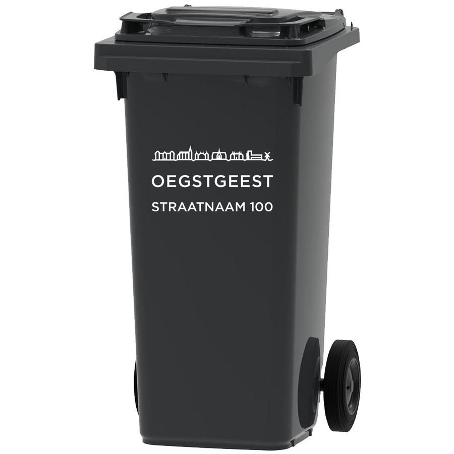 Containersticker-Oegstgeest Containersticker - Oegstgeest - Afbeelding 1