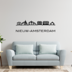 Muursticker - Nieuw-Amsterdam