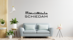 Muursticker - Schiedam