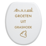 Toiletbrilsticker - Grashoek - Afbeelding 8