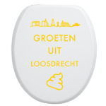 Toiletbrilsticker - Loosdrecht - Afbeelding 5