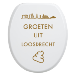 Toiletbrilsticker - Loosdrecht - Afbeelding 8