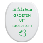 Toiletbrilsticker - Loosdrecht - Afbeelding 6