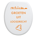 Toiletbrilsticker - Loosdrecht - Afbeelding 3