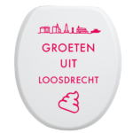 Toiletbrilsticker - Loosdrecht - Afbeelding 7