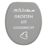 Toiletbrilsticker - Loosdrecht - Afbeelding 2