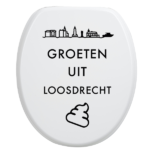Toiletbrilsticker - Loosdrecht