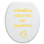 Toiletbrilsticker - Naarden - Afbeelding 5