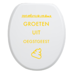 Toiletbrilsticker - Oegstgeest - Afbeelding 5
