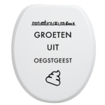 Toiletbrilsticker - Oegstgeest