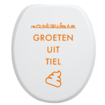 Toiletbrilsticker - Tiel - Afbeelding 3