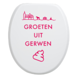 Toiletbrilsticker - Gerwen - Afbeelding 7
