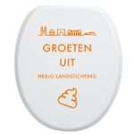 Toiletbrilsticker - Heilig Landstichting - Afbeelding 3
