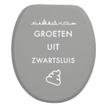 Toiletbrilsticker - Zwartsluis - Afbeelding 2