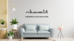 Muursticker - Heerhugowaard
