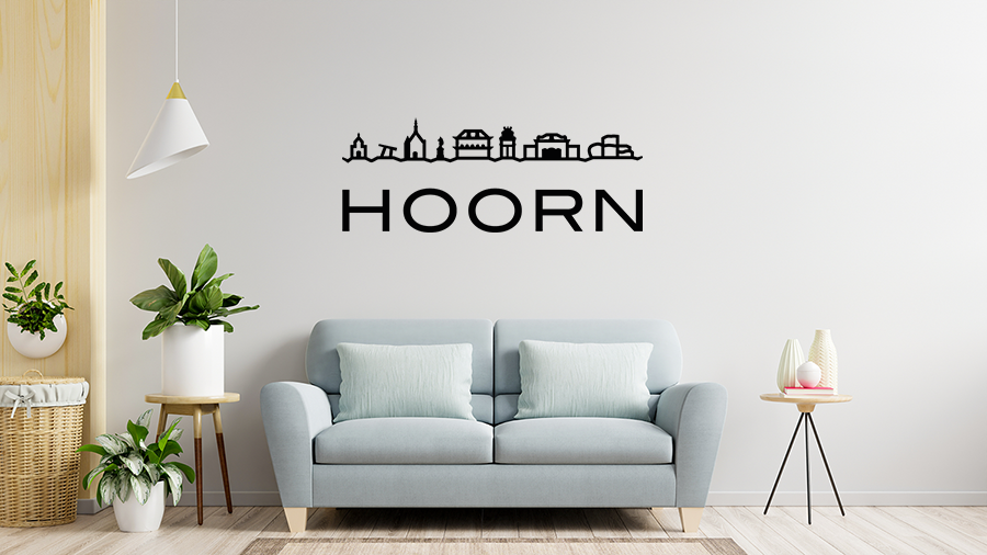 Muursticker-Hoorn Muursticker - Hoorn - Afbeelding 1