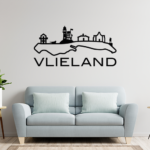 Muursticker - Vlieland