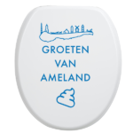 Toiletbrilsticker - Ameland - Afbeelding 4