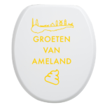 Toiletbrilsticker - Ameland - Afbeelding 5