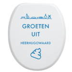 Toiletbrilsticker - Heerhugowaard - Afbeelding 4