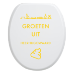 Toiletbrilsticker - Heerhugowaard - Afbeelding 5