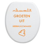 Toiletbrilsticker - Heerhugowaard - Afbeelding 3