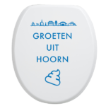 Toiletbrilsticker - Hoorn - Afbeelding 4
