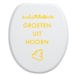 Toiletbrilsticker - Hoorn - Afbeelding 5