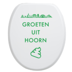 Toiletbrilsticker - Hoorn - Afbeelding 6
