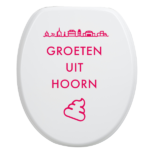 Toiletbrilsticker - Hoorn - Afbeelding 7