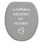 Toiletbrilsticker - Hoorn - Afbeelding 2