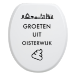 Toiletbrilsticker - Oisterwijk